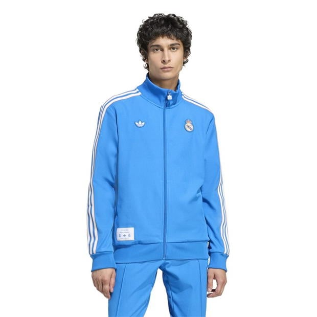 adidas Real Madrid Tracksuit Top Mens