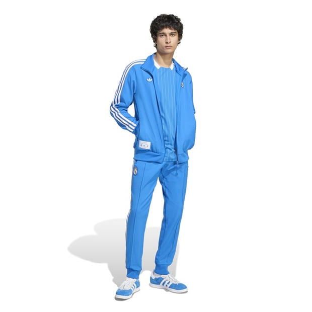 adidas Real Madrid Tracksuit Top Mens