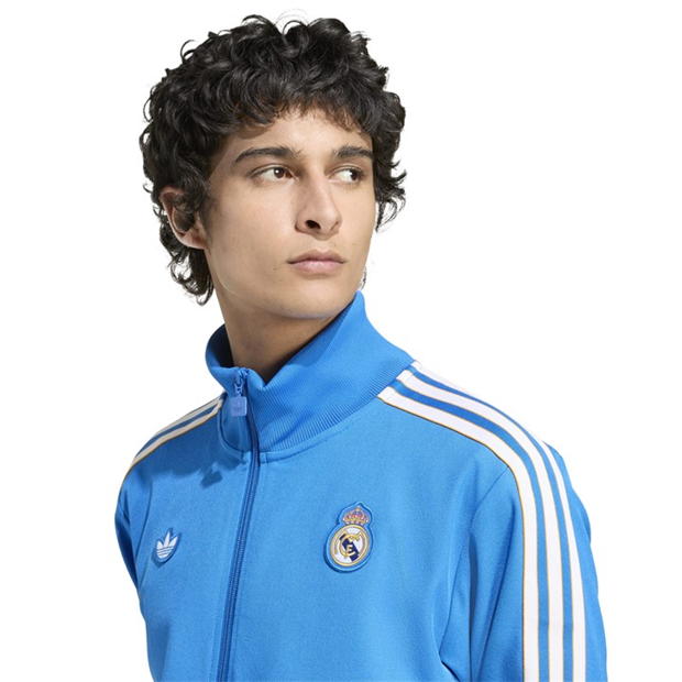 adidas Real Madrid Tracksuit Top Mens