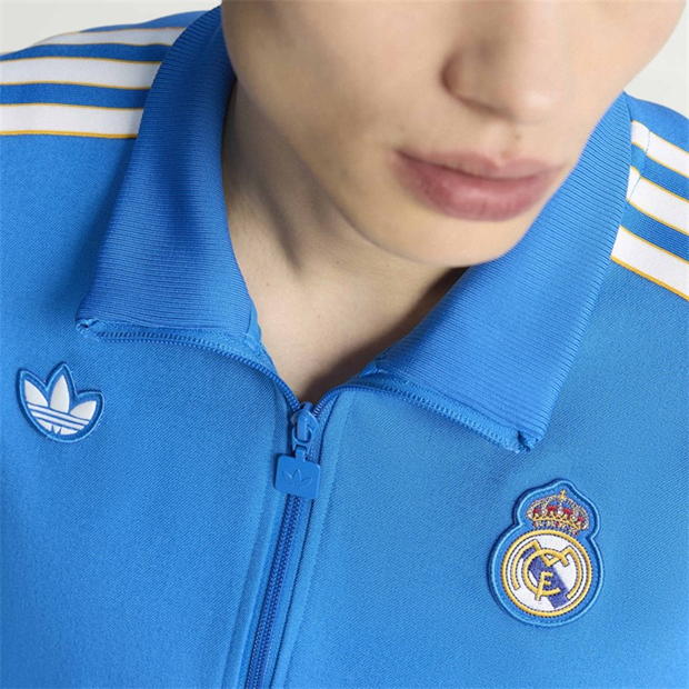 adidas Real Madrid Tracksuit Top Mens