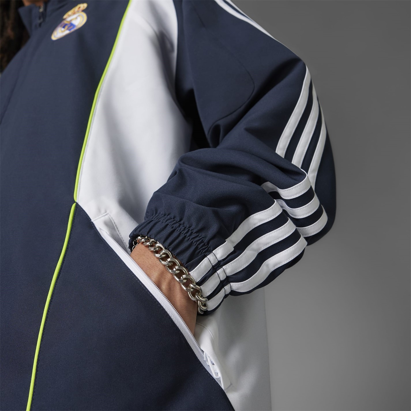 adidas Real Madrid UBP Tracksuit Top Adults