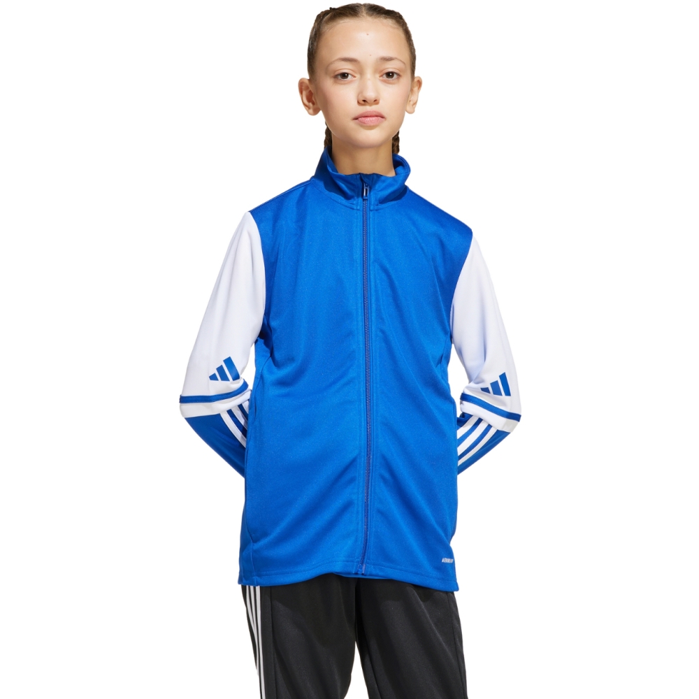 adidas Squadra 25 Training children's sweatshirt blue and white JD4798