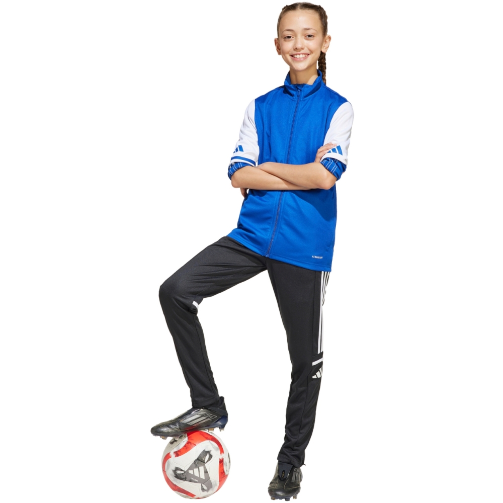 adidas Squadra 25 Training children's sweatshirt blue and white JD4798