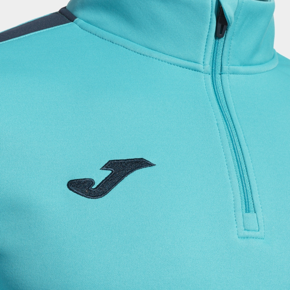 Olimpiada Sweatshirt Fluor Turquoise Black