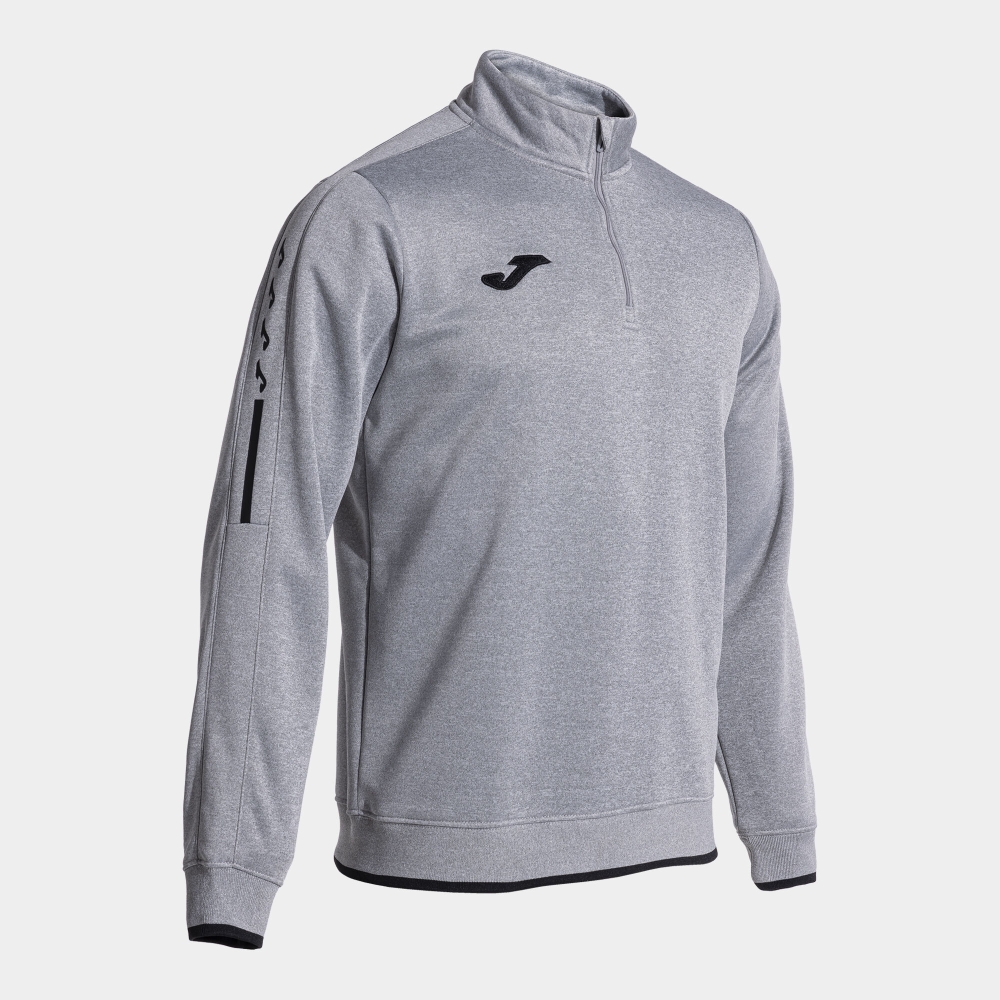 Olimpiada Sweatshirt Melange Grey Black