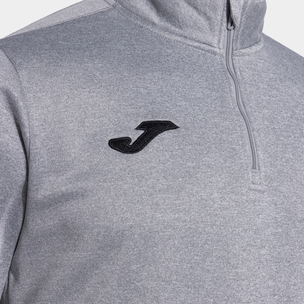 Olimpiada Sweatshirt Melange Grey Black
