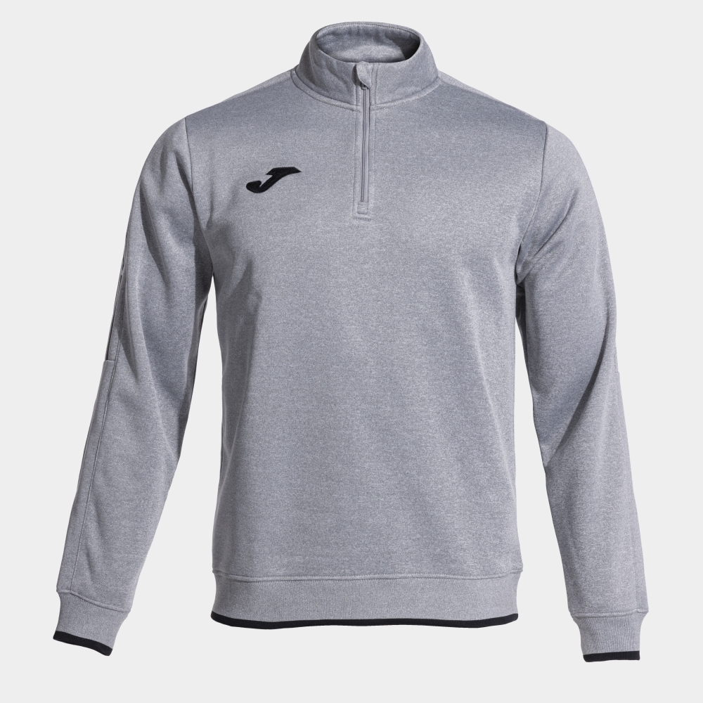 Olimpiada Sweatshirt Melange Grey Black