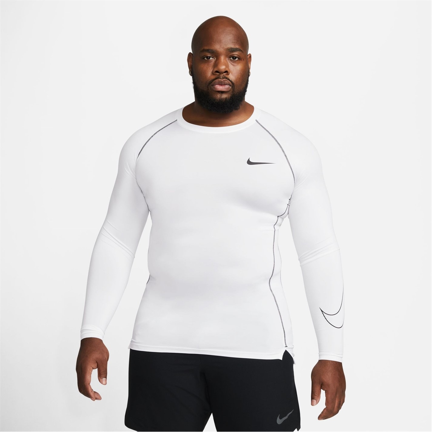 Nike Pro Core Long Sleeve T Shirt Mens