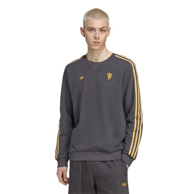 adidas Manchester United Icons Crew Sweater Mens