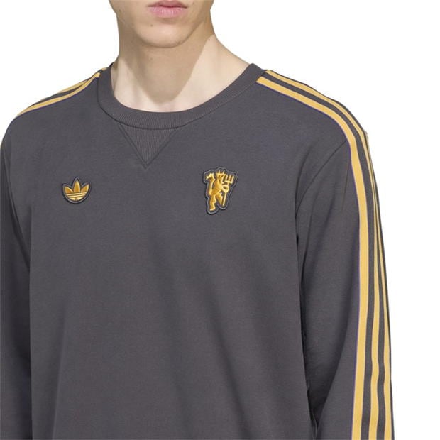 adidas Manchester United Icons Crew Sweater Mens