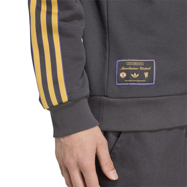 adidas Manchester United Icons Crew Sweater Mens