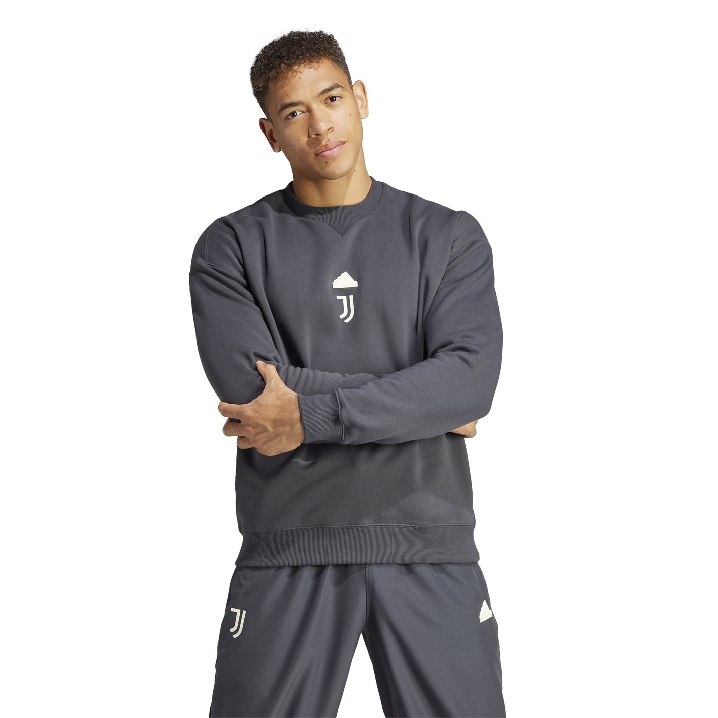 adidas Juve Ls Swt Sweatshirt Mens