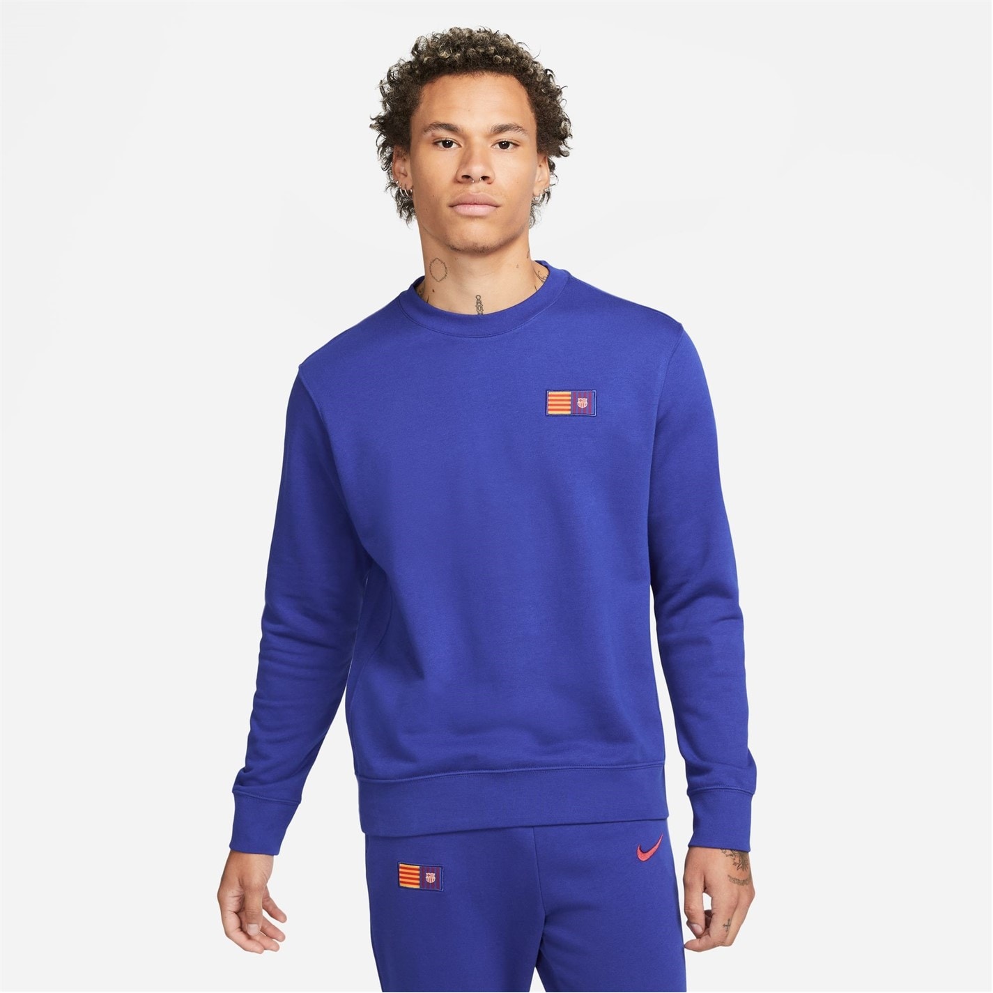 Nike FC Barcelona Club Crew Sweater 2022/2023 Mens