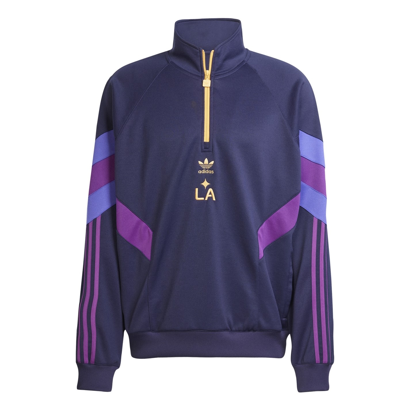 adidas Galaxy Originals Half-Zip Crew Sweatshirt Mens