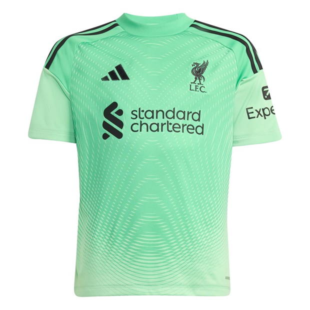 adidas Liverpool Goalkeeper Shirt 2025 2026 Juniors