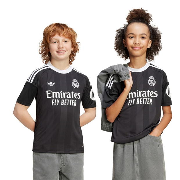 adidas Real Madrid Third Goalkeeper Shirt 2025 2026 Juniors
