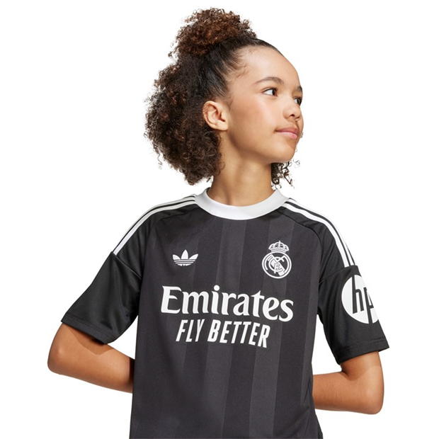 adidas Real Madrid Third Goalkeeper Shirt 2025 2026 Juniors