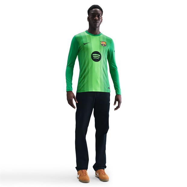 Nike Barcelona Long Sleeve Goalkeeper Shirt 2025 2026 Mens
