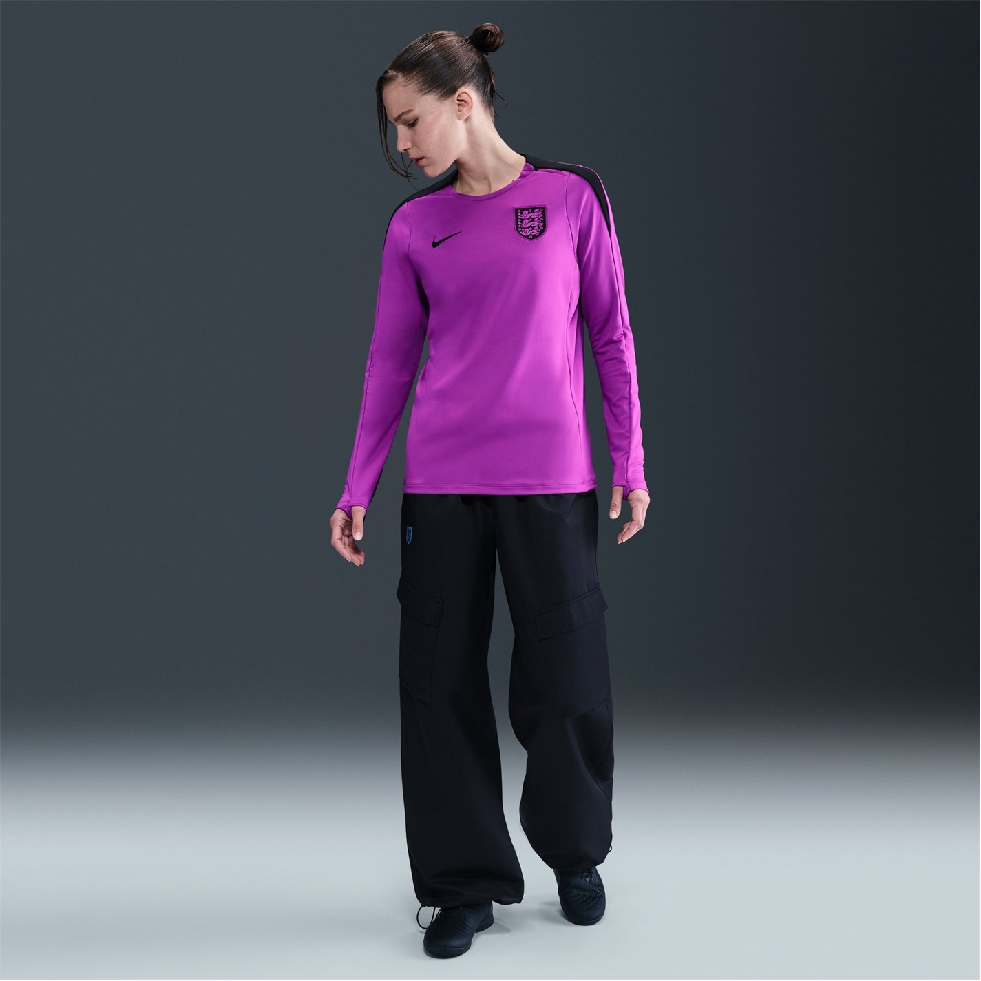 Nike England Strike Crew Top 2025 Womens