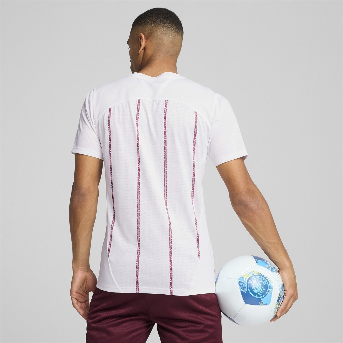 Puma Manchester City Pre Match Short Sleeve Shirt Adults