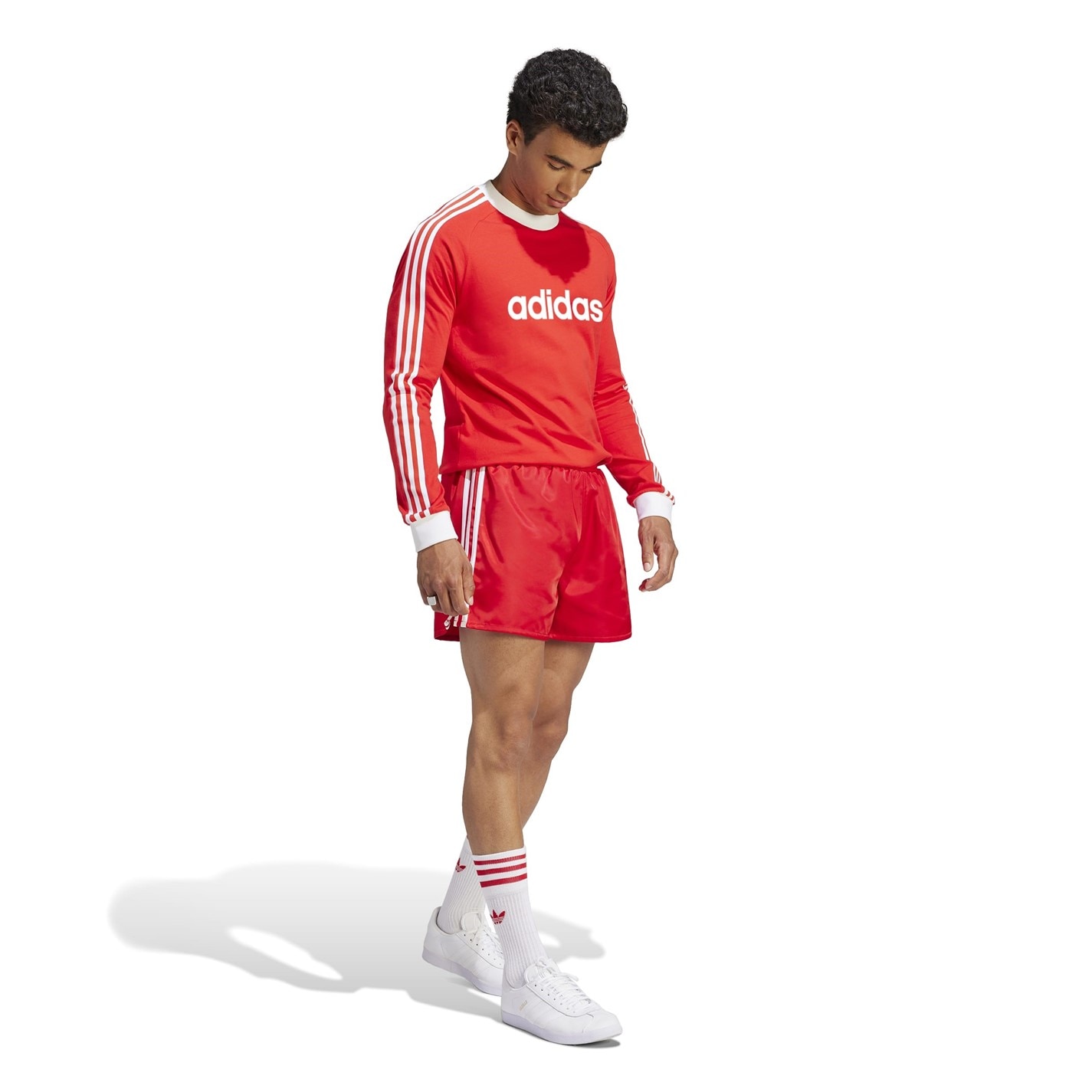adidas Bayern Originals 70s Long Sleeve Shirt Adults