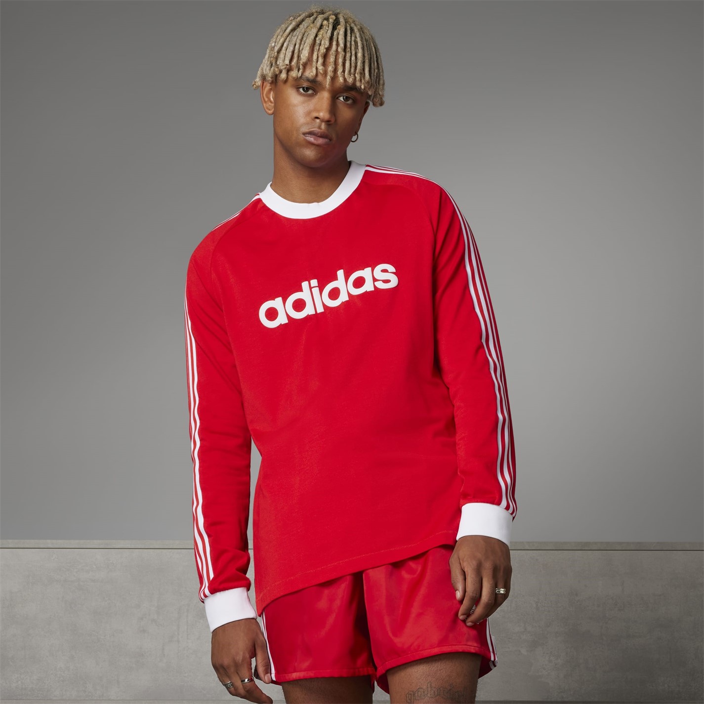 adidas Bayern Originals 70s Long Sleeve Shirt Adults