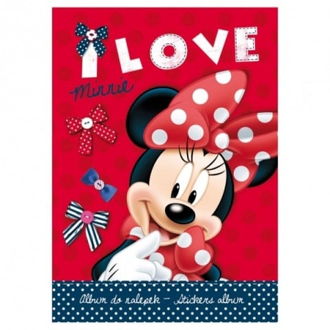 Carnetel A5 Pentru Stickere Minnie Mouse