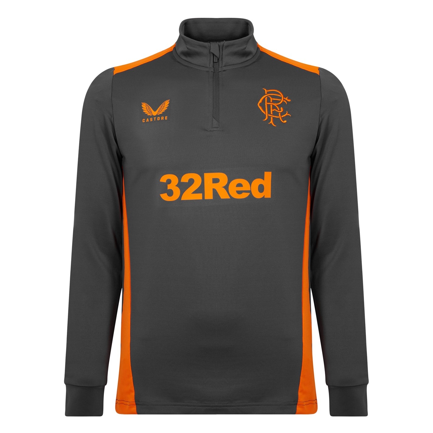 Castore Rangers quarter Zip Top 2023 2024 Adults