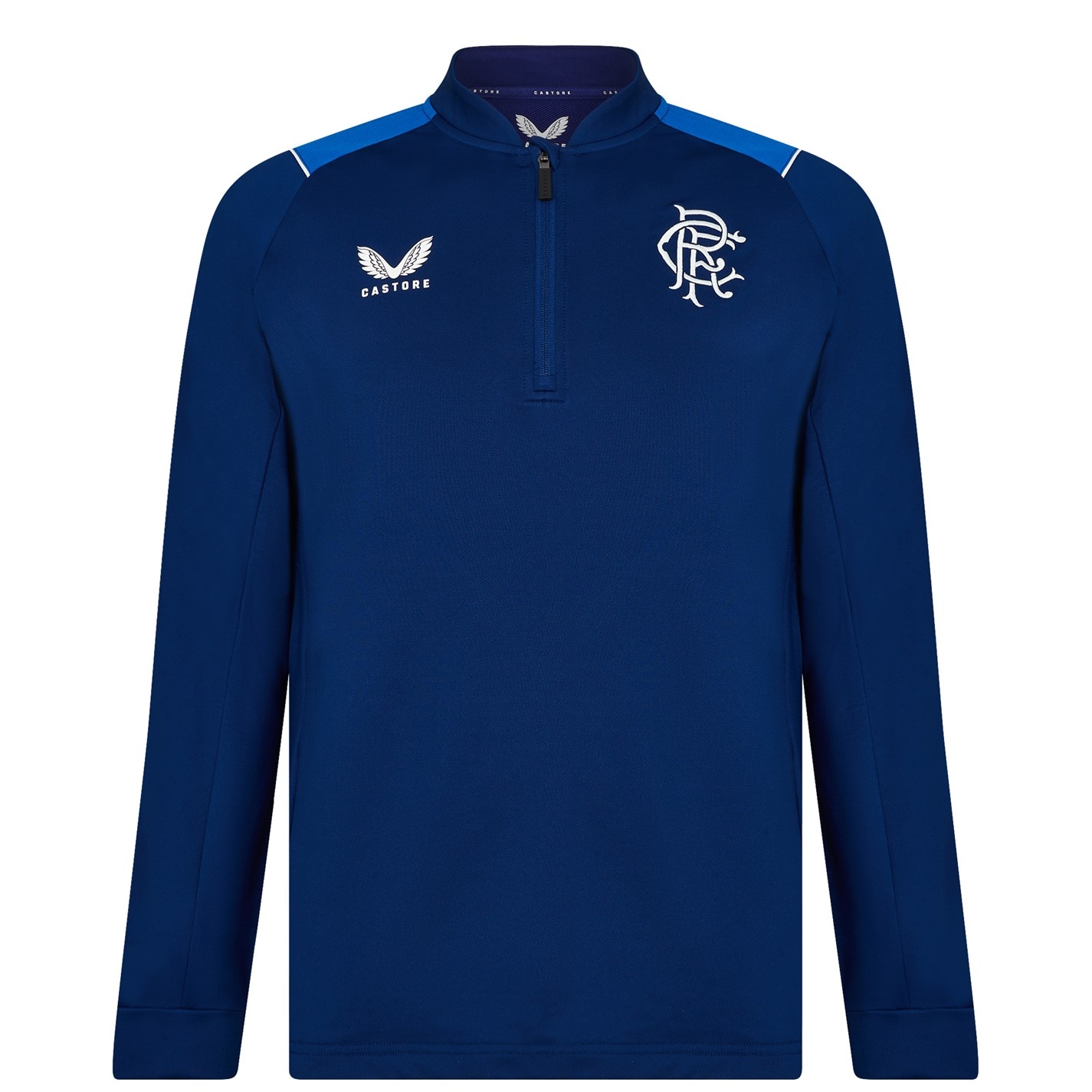 Castore Rangers Quarter Zip Top Mens