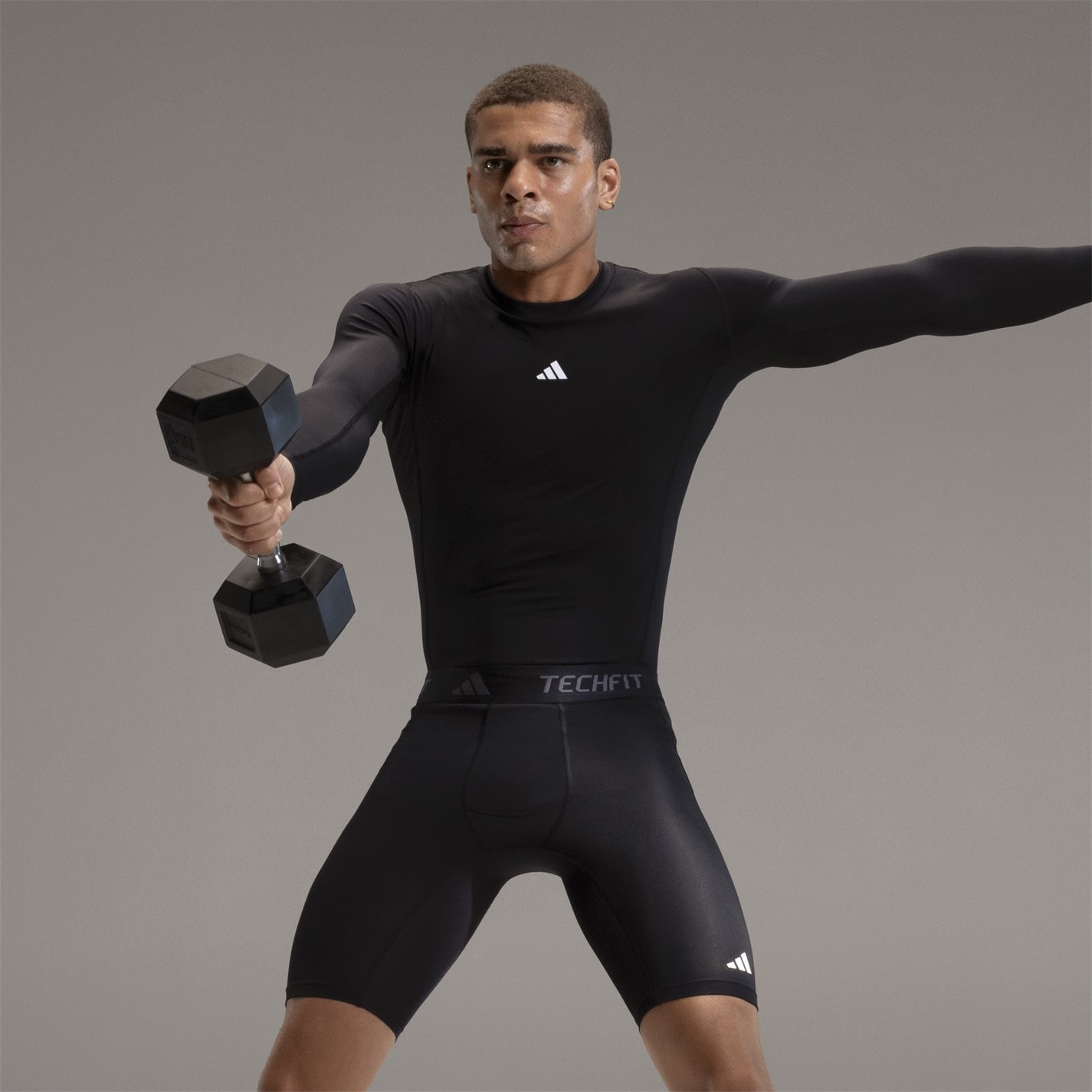 adidas TECHFIT Compression Training Shorts Tights Mens