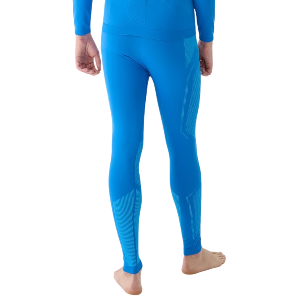 Men's thermoactive leggings 4F M166 blue 4FWAW24USEAM166 33S