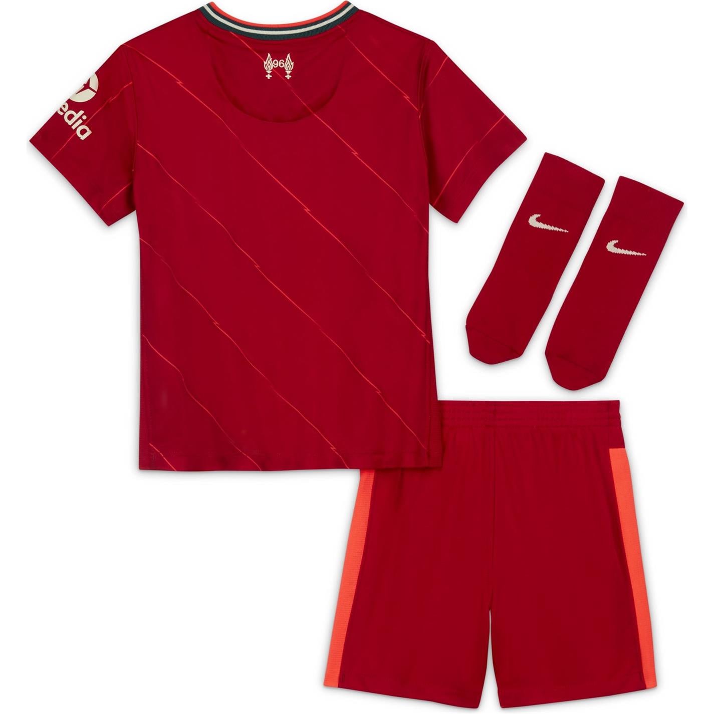 Nike Liverpool Home Baby Kit 2021 2022