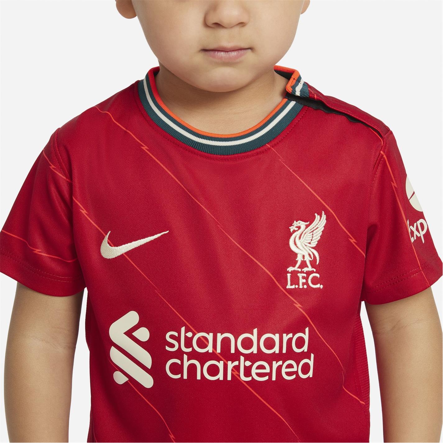 Nike Liverpool Home Baby Kit 2021 2022
