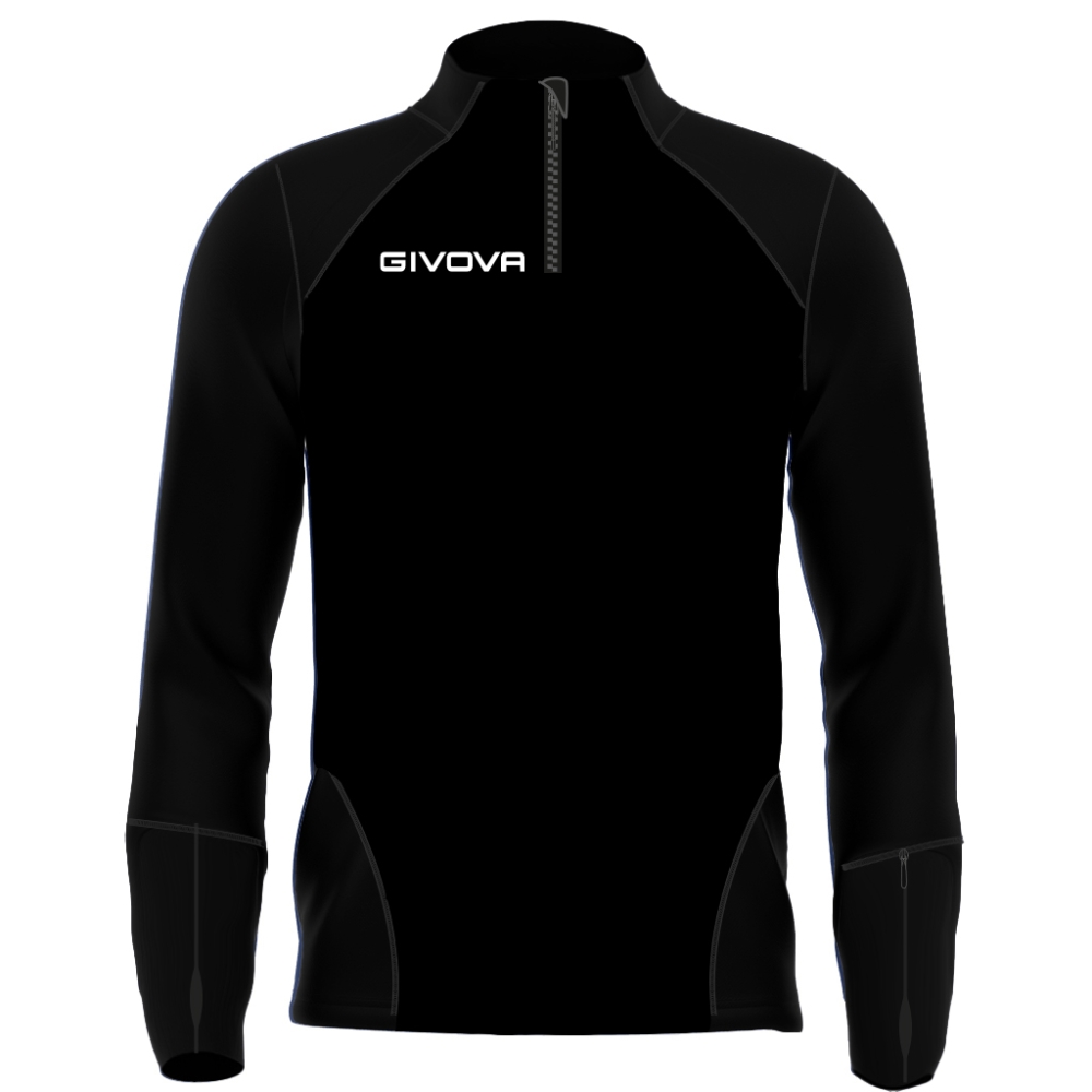 MAGLIA TECNICA HALF ZIP ARMY