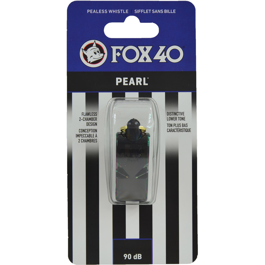 Whistle Fox 40 Pearl black 9700-0008