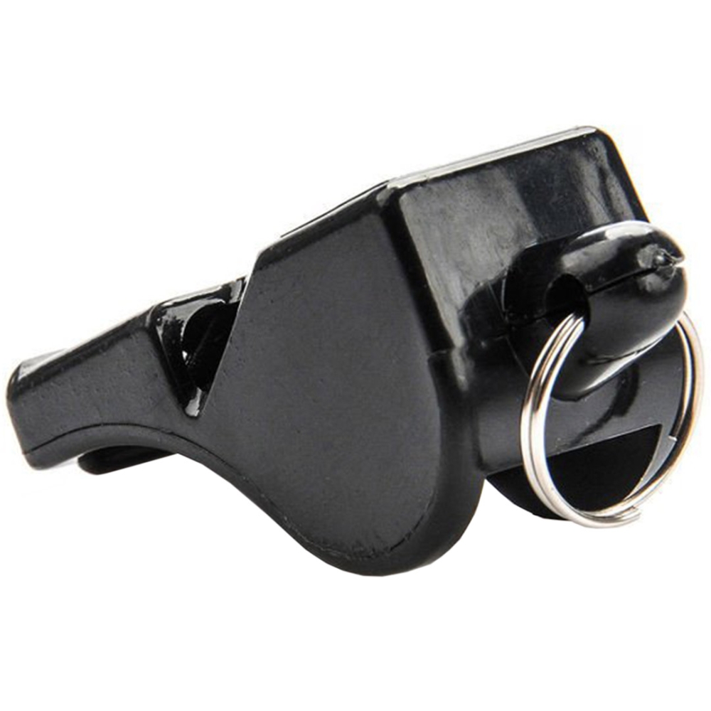 Meteor Wolf ballless whistle, plastic, black 38500