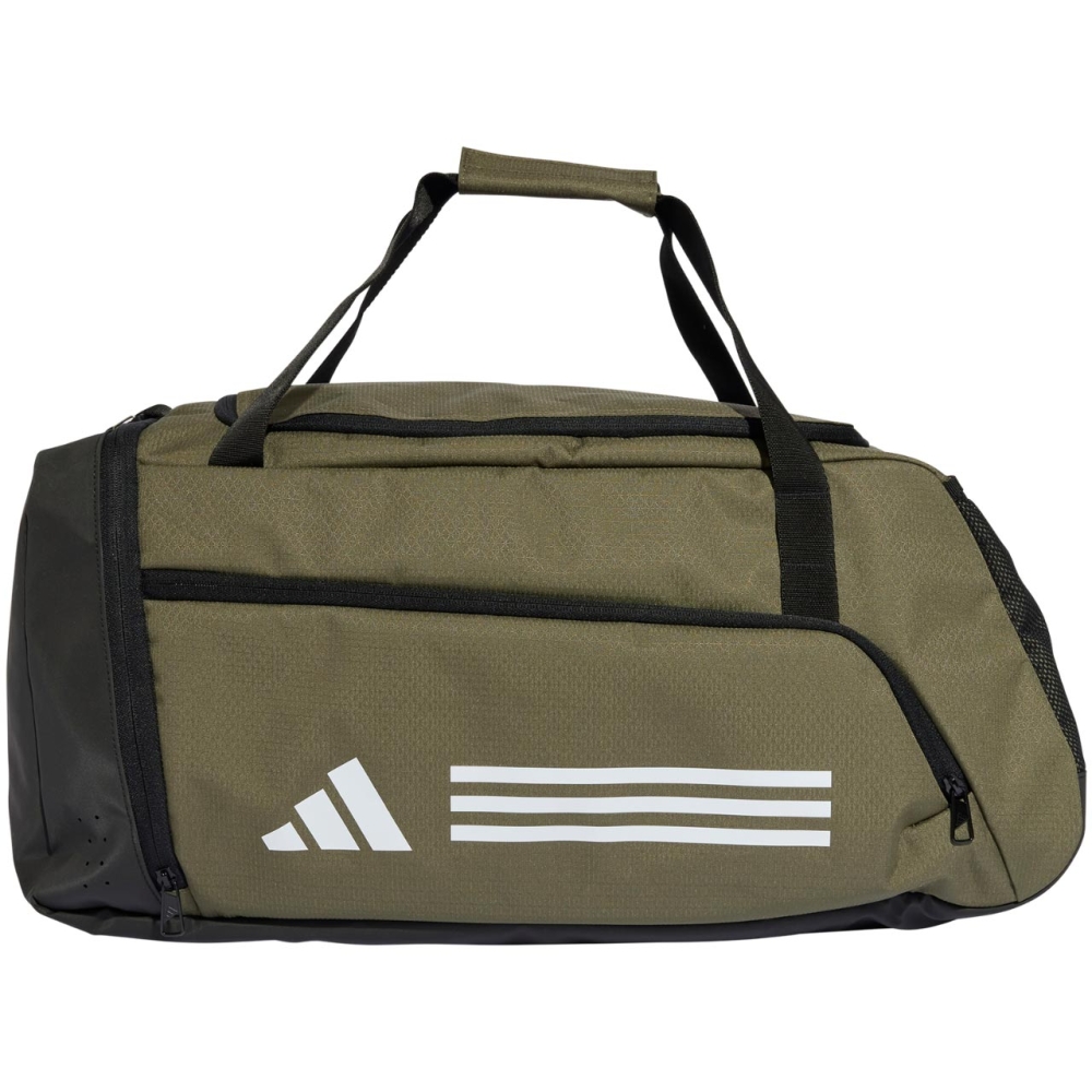 adidas Essentials 3-Stripes Duffel M bag olive IZ1918