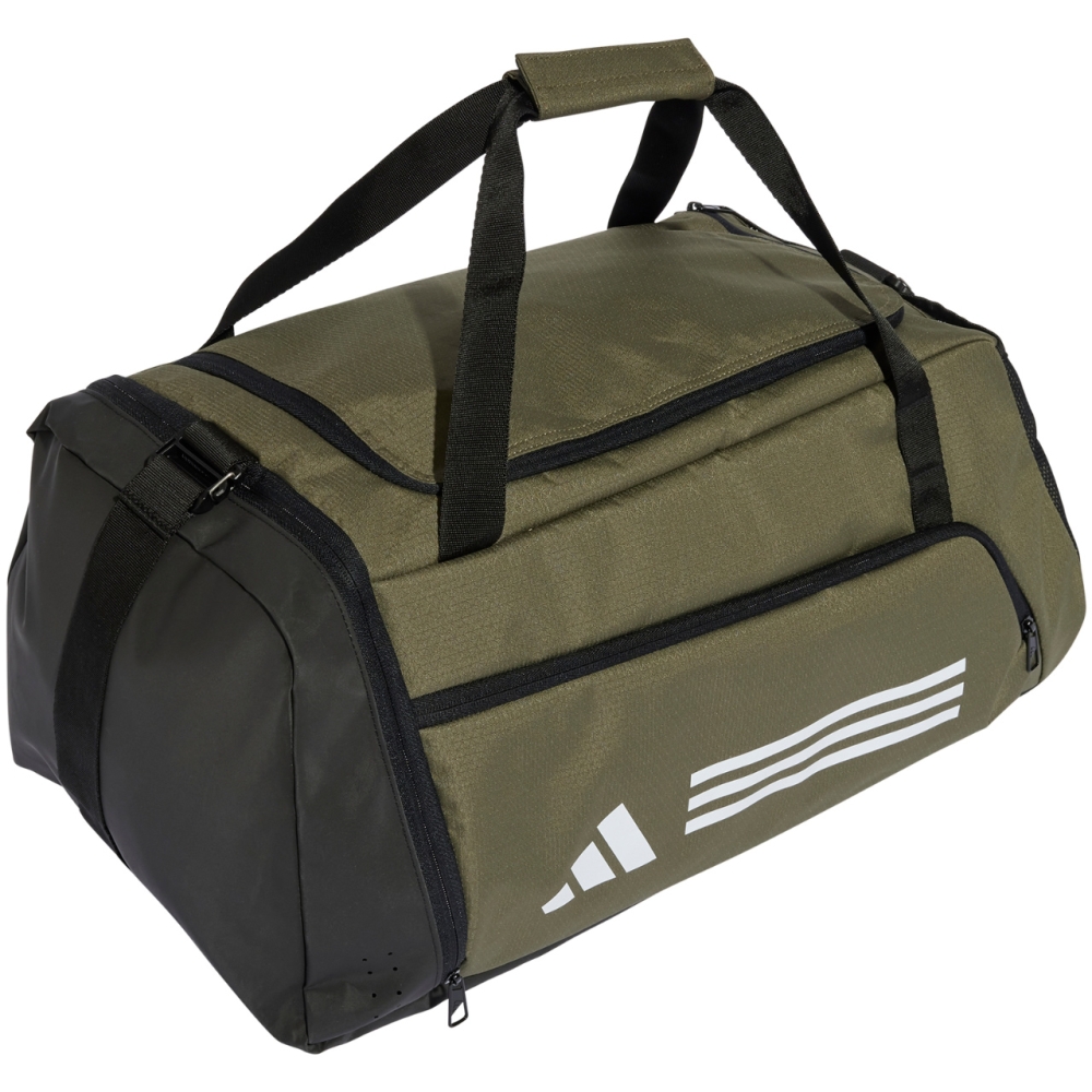 adidas Essentials 3-Stripes Duffel M bag olive IZ1918