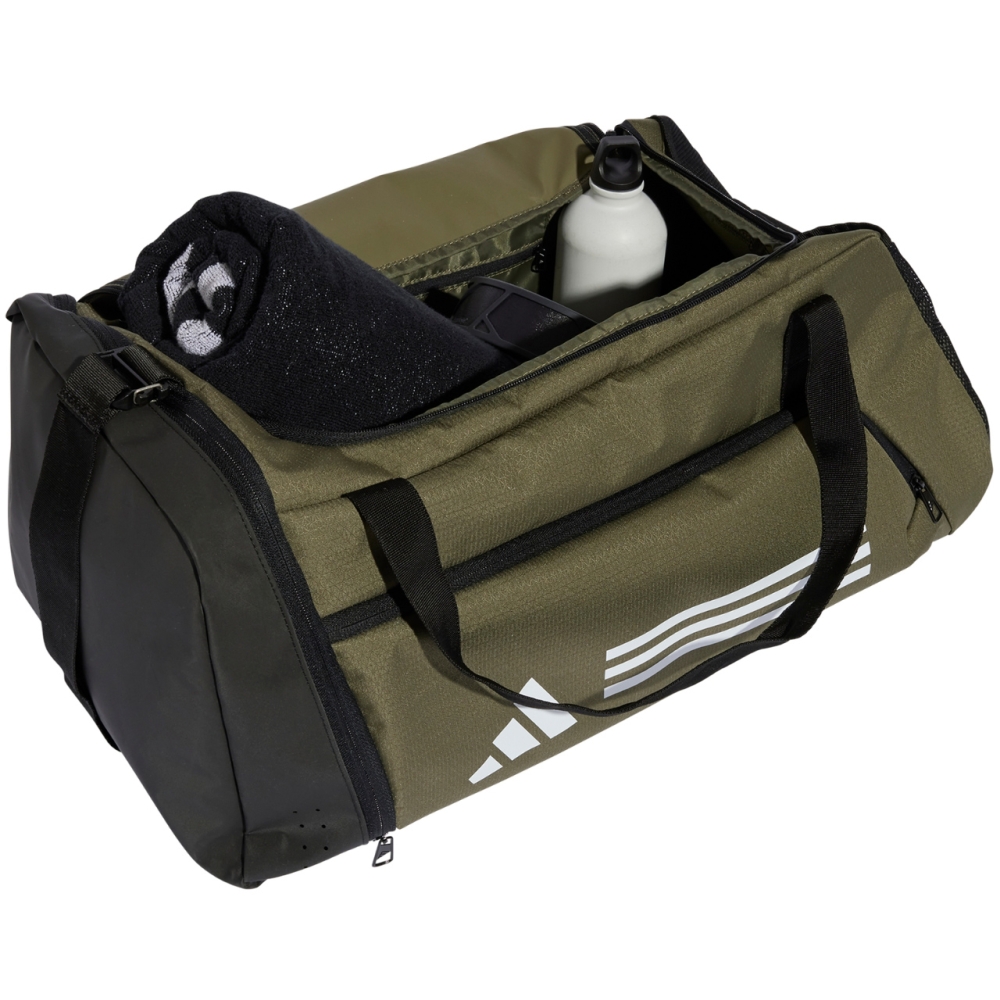 adidas Essentials 3-Stripes Duffel M bag olive IZ1918