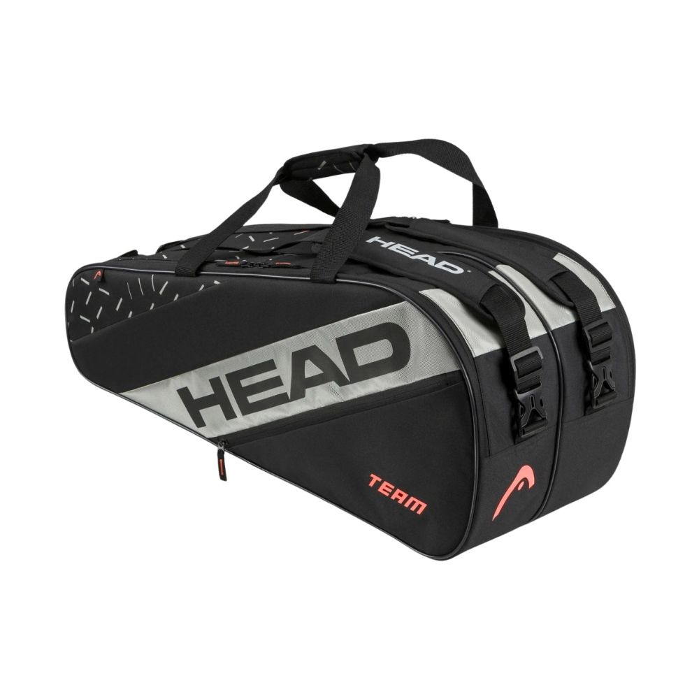 Head Team Racquet Bag L tennis bag black-silver 262214