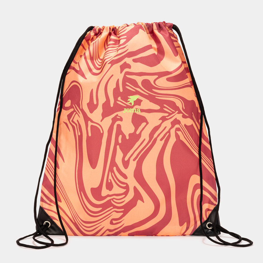 Kids Camp Gym Sack Orange Pink