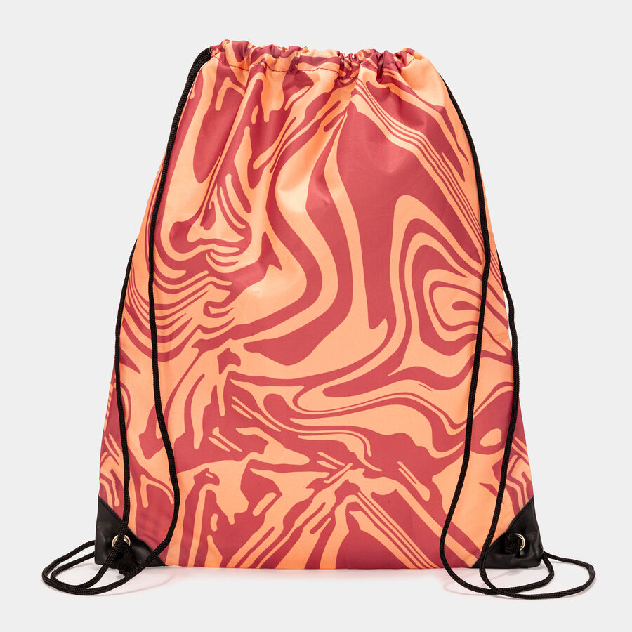 Kids Camp Gym Sack Orange Pink