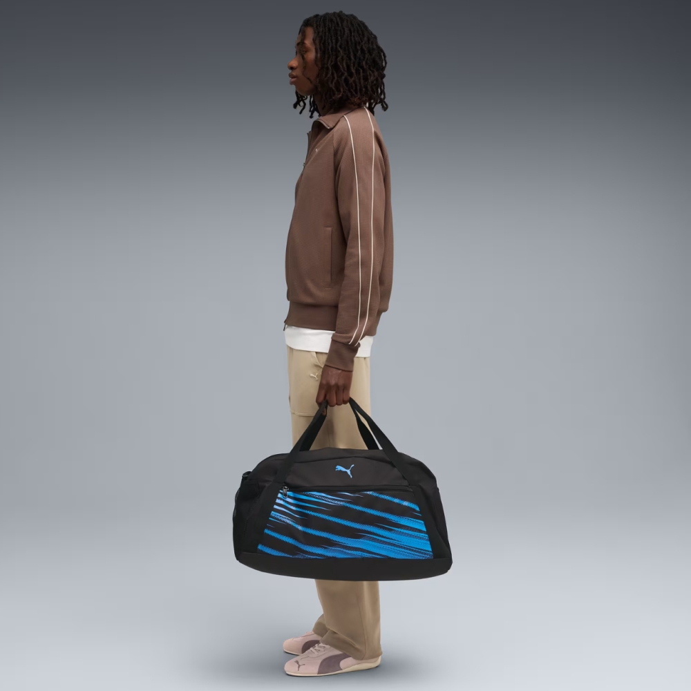 Puma Attacanto Sports Bag M black-blue 91630 02