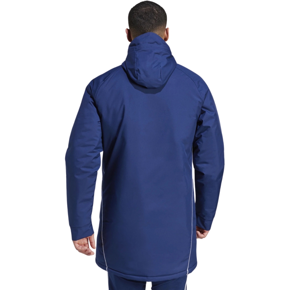adidas Tiro 24 Stadium Parka men's jacket blue IR9495