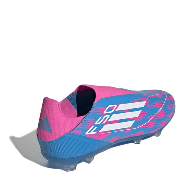 adidas F50 League Laceless Juniors Firm Ground Football Boots