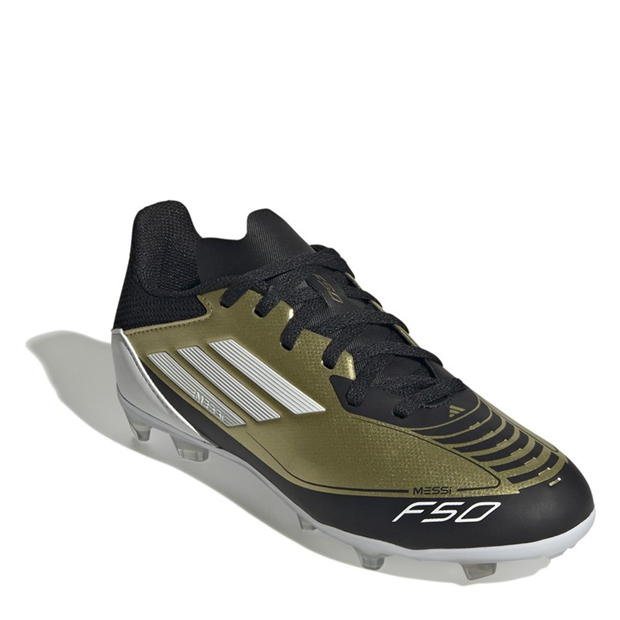 adidas F50 League Fg/Mg J Messi Firm Ground Football Boots Boys