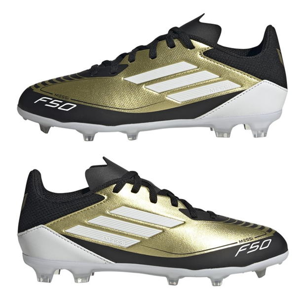 adidas F50 League Fg/Mg J Messi Firm Ground Football Boots Boys