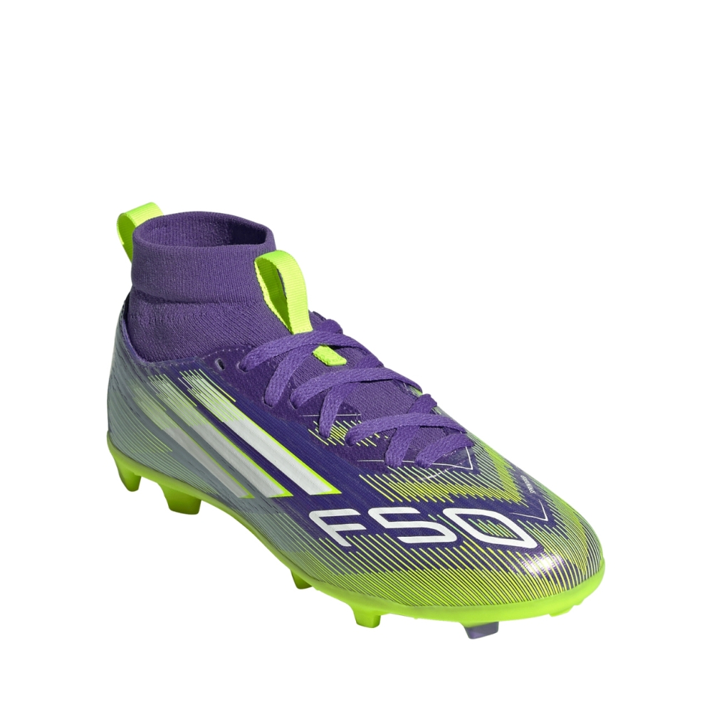 adidas F50 League FG/MG Mid JI3547 children's football boots