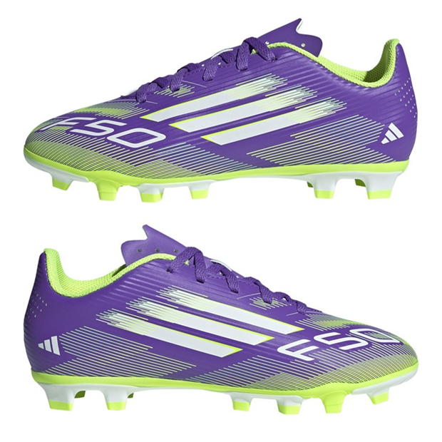 adidas F50 Messi Club Childrens Firm Ground Football Boots