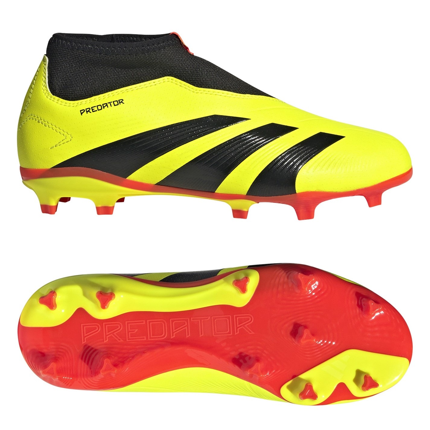 adidas Predator 24 League Laceless Childrens Firm Ground Football Boots